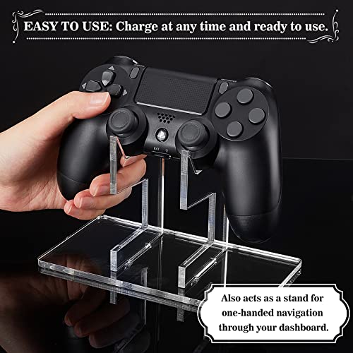 Ahandmaker Controller Stand Holder, Universal Game Controllers Mount Stand Bracket Compatible Retro Modern Controllers Clear Remote Control For Xbox One Ps4 Ps5 Switch Display & Organization #TOP2