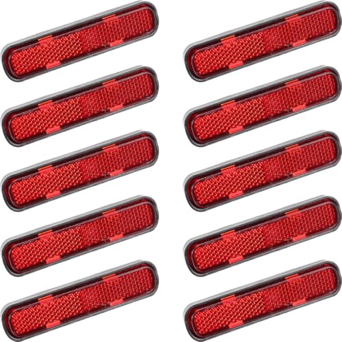 Reflectores de Tornillo para Seguridad en Vehículos 10 pcs miniatura 7