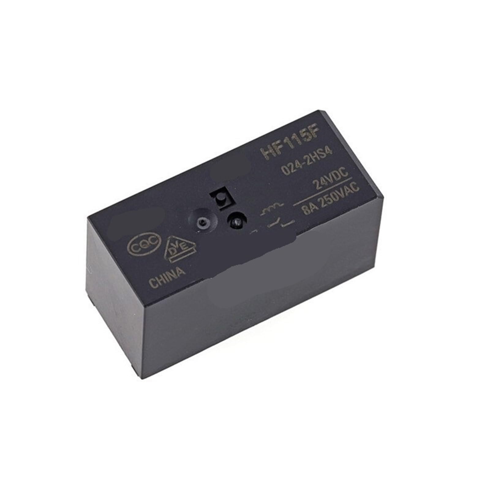 2 pezzi Relè HF115F JQX-115F-005-2HS4 JQX-115F-012-2HS4 JQX-115F-024-2HS4 5V 12V 24V 6PIN 8A(12V)