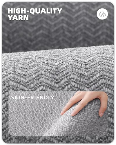 Color&Geometry Kitchen Rugs Kitchen Mats For Floor, 17 Inchx79 Inch Grey Kitchen Rugs Non Slip Washable With Rubber Backing, Quick Dry, Low Pile, Easy Clean Kitchen Runner Rug Kitchen Sink Mat thumb #5