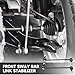 Front Stabilizer Bar Link Kit (2-Pack) - Sway Bar Links for Fiat 500X 2016-2019 & for Jeep Compass 2017-2022 OE# K90344 K750795