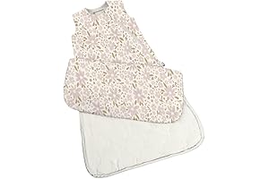 gunamuna Unisex Baby 1.0 TOG Sleep Sack with Diaper Zipper - Bamboo Rayon