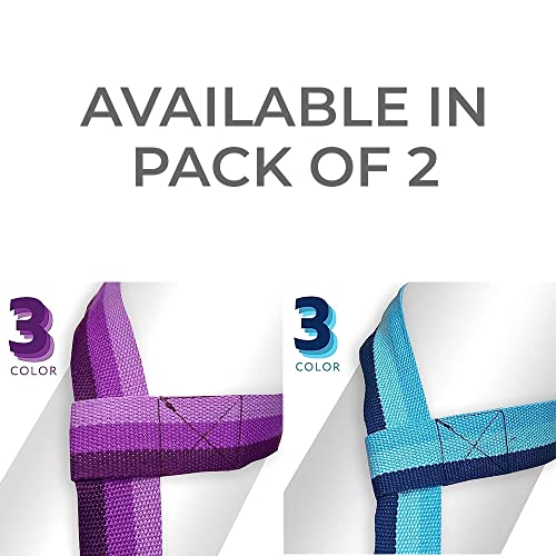 Image of Yoga Mat Strap for Carrying, Adjustable Mat Holder Carrier Sling with Thick, Durable & Comfy Texture Stretching