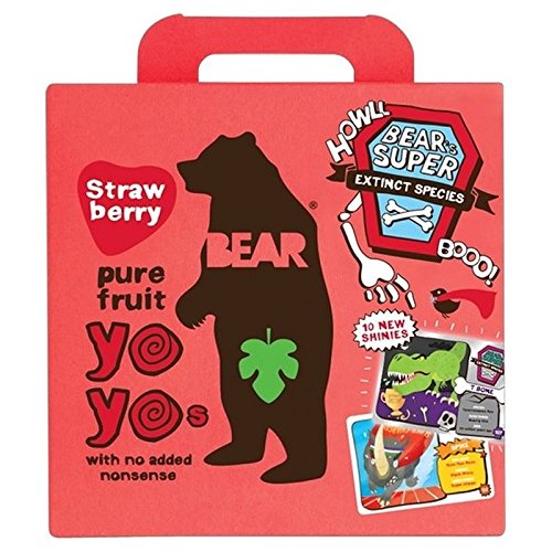 Bear Fruit Yoyos Strawberry Multipack 5 x 20g - Pack of 6