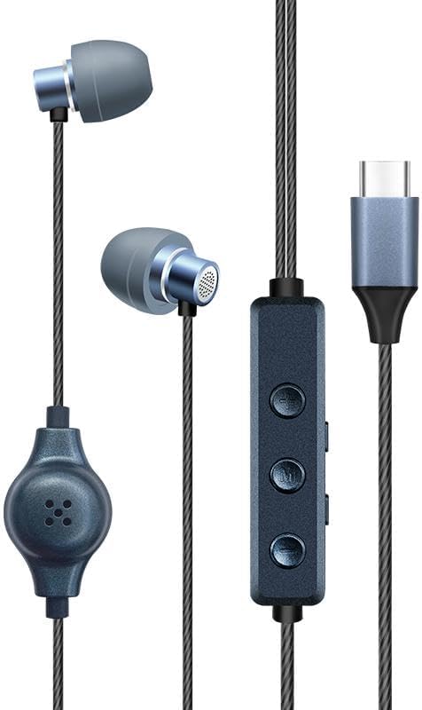 All-in-One Karaoke Headset with Built-in Sound Card, Voice Changer，Reverb. in-Ear Monitor, Portable Audio Interface, for Live Streaming, Recording, Gaming, Calls, Gift (Blue) image 3