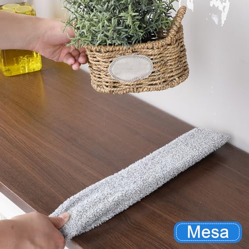 Image of 6 PCS Dusters Replacement Cloth Retractable Gap Dust Cleaner Cloths Microfiber Duster Brush Replacement Cloths Reusable Hand Duster Microfiber Retractable for Sofa Appliance Under Refrigerator