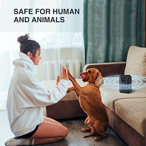 Anti Barking Device, 3 Frequencies Dog Deterrent Devices, 33Ft Ultrasonic Stop Deterrent Anti Barking, Rechargeable Pet Gentle Dog Bark Control Device Training Tool for Big Small Dogs Indoor Outdoor - Image 4
