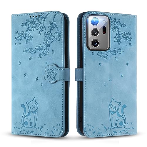Vaitasy Funda para Samsung Galaxy Note 20 Ultra 5G, Ligera Cuero PU Protectora Cover con Función de...