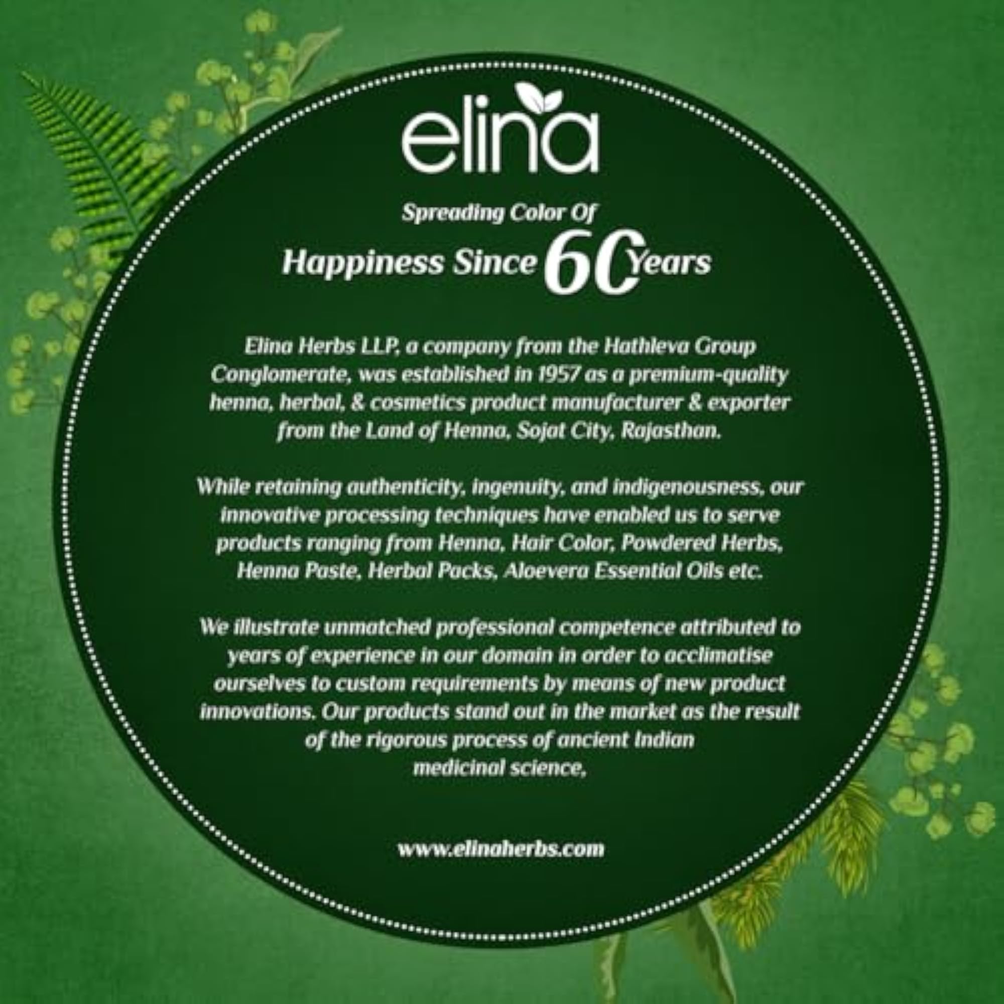 Elina Organic Brahmi Powder for Hair