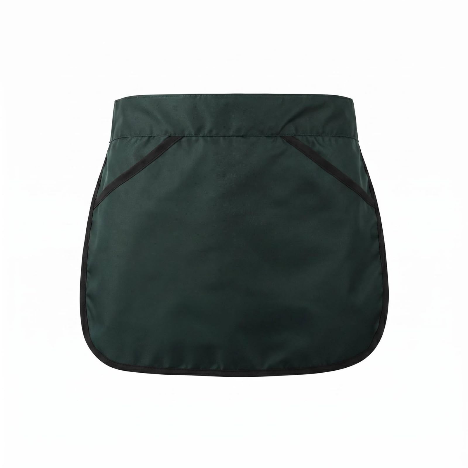 SHOPORA Nylon Twill Waist Apron Bag Adjustable Waistband Encircling Waist Bag Large Front Pocket Tool Belt Pouch Long-Lasting for Casual Outdoor Use, Everyday Carrying, Black-image-45
