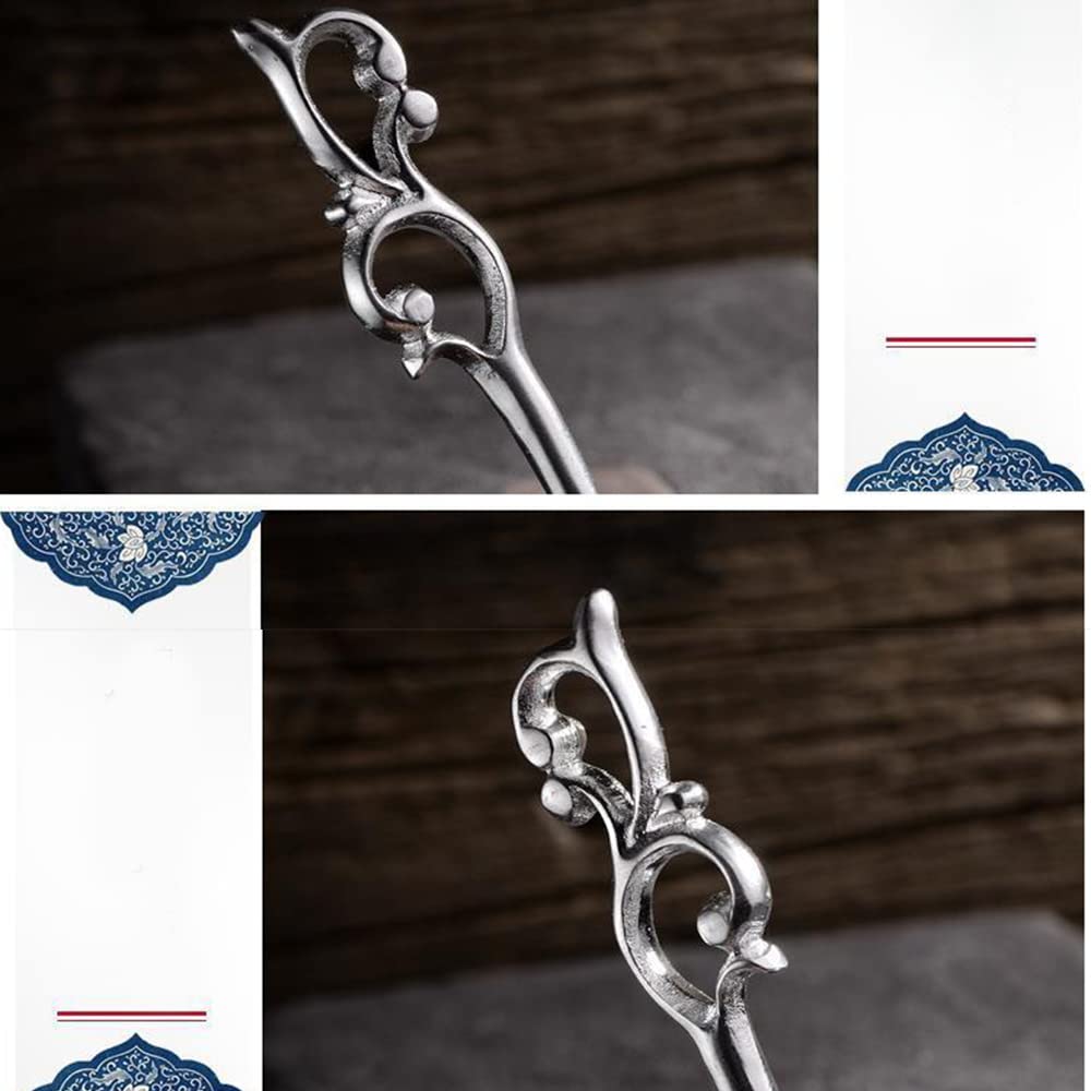 Handmade wooden hair sticks. Wood hairpin with pure silver. Amazon.com : 81stgeneration Handmade Natural Wood Celtic  main image 4