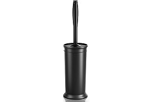 UPTRONIC Toilet Brush with Holder: Elevate Bathroom Hygiene