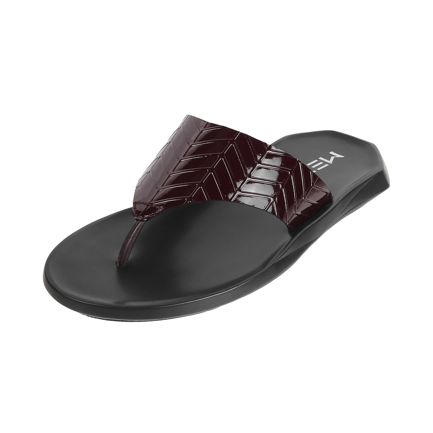 Metro Men Brown Leather Thong Chappal UK/6 EU/40 (16-802) (B0CQHHCCFG) Amazon Price History, Amazon Price Tracker