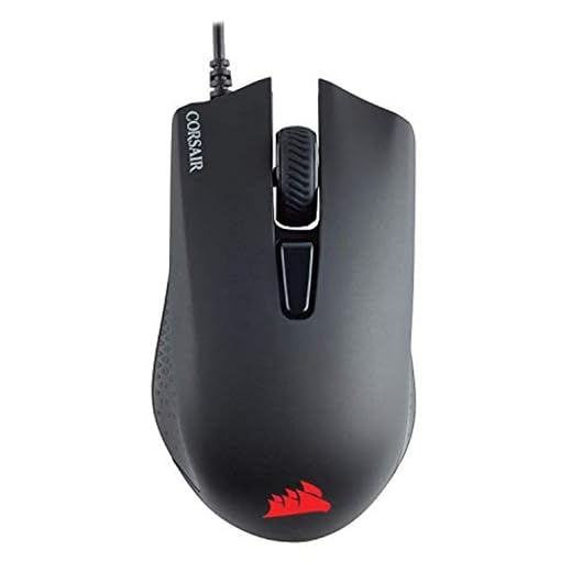 Corsair Harpoon PRO - RGB Gaming Mouse - Lightweight Design - 12,000 DPI Optical Sensor, Wired Pro