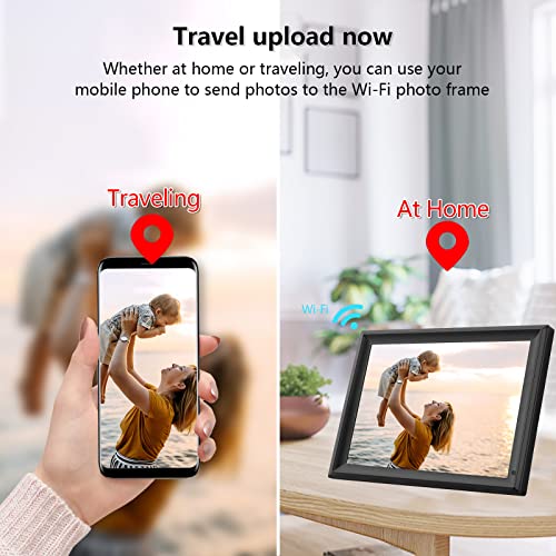 Yenock HU-XI-201 64Gb Frameo 15.6 Inch Wifi Digital Picture Frame 1920X1080 Fhd Large Smart Digital Photo Frame Ips Touch Screen Auto-Rotate Wall Mountable Motion Sensor Share Photos/Videos Instantly Via App thumb #3
