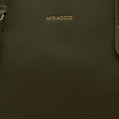 Image of Miraggio Riva 14 Inch Laptop Tote Bag For Women Office Use | Office Tote Bag With Padded Laptop Sleeve And Zipper Closure | Stylish Totes