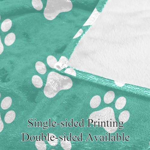 Couverture polaire patte de chat blanc pour des soirées cocooning douillettes - 4