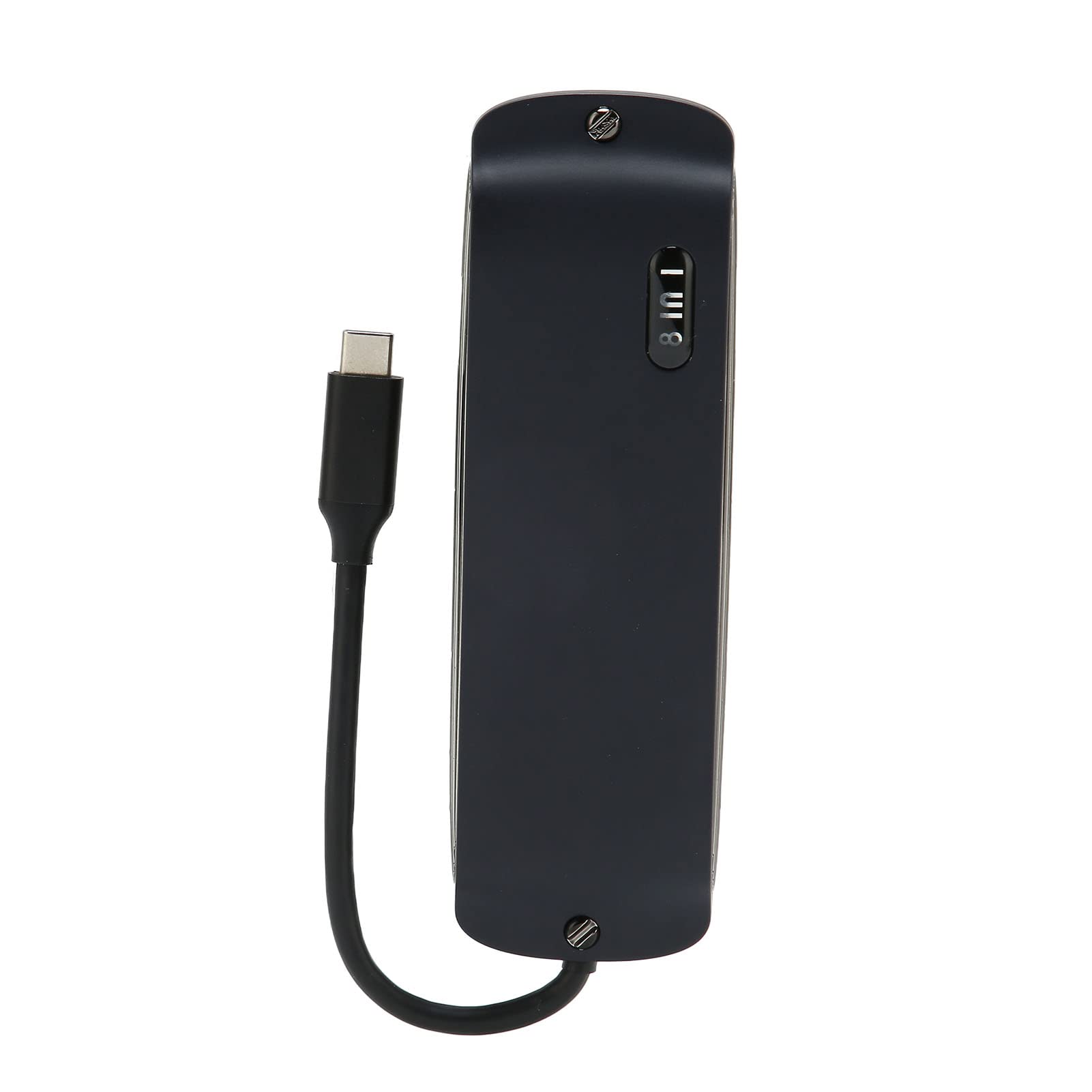 Generic Docking Station Multifunzione USB C Multifunzione USB per Display a Schermo di Grandi Dimensioni, Adatto per Tutti i Computer del Canale di Tipo C, Dimensioni Compatte (blu navy)