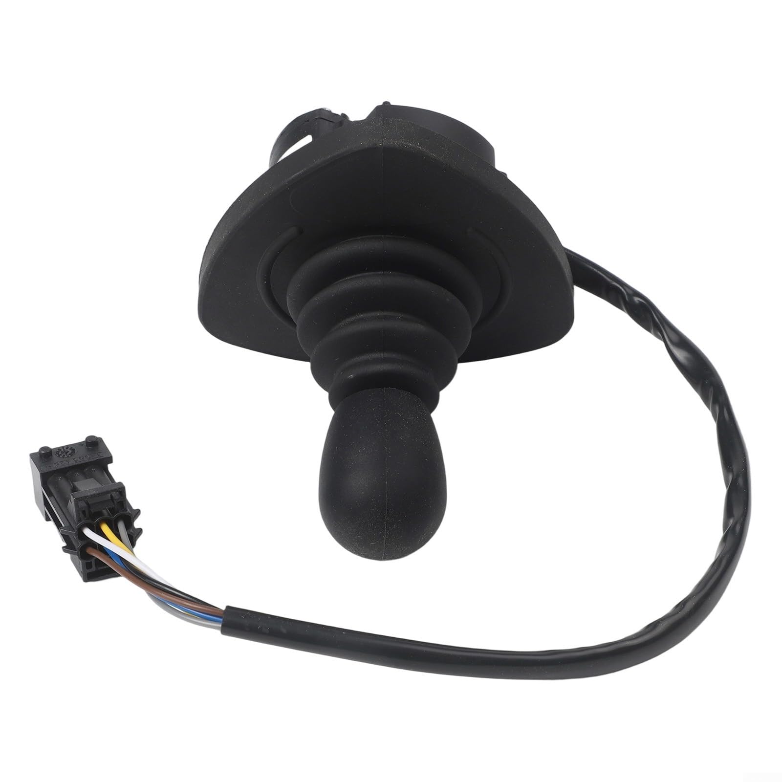 Zilimontt Mango de controlador 7919040042 para montacargas Linde Joystick Interruptor de control Pieza de repuesto compatible con modelos LINDE 335 336-2, material ABS negro