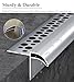 Jievmrs 4/8/ 10/12/ 20/60 ft Eagle's Beak Drip Lines, Wall/Window Sill Edge Protective Strip, Aluminum Rain Gutter Drip Tool for Outdoor, Easy to Use(4.6m/15.1ft)