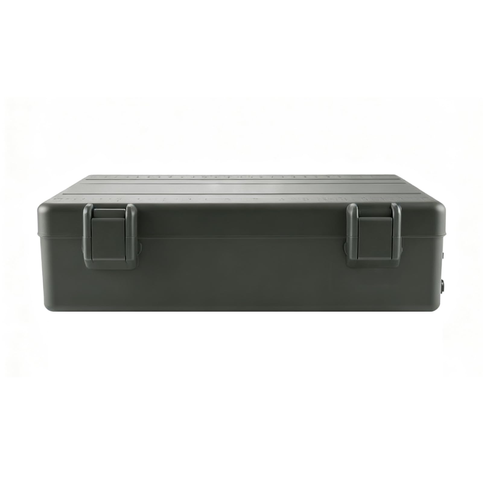 Organizador de Caja de Aparejos de Pesca Material de PC ABS de Primera Calidad Diseño de Rejilla Transparente Compartimentos extraíbles Regla de medición incorporada para