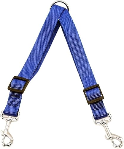 KryZaro 犬用牽引ロープ ライトブルー ナイロン製 小型・中型・大型犬対応 丈夫 多機能 訓練用 長尺 ペット用品
