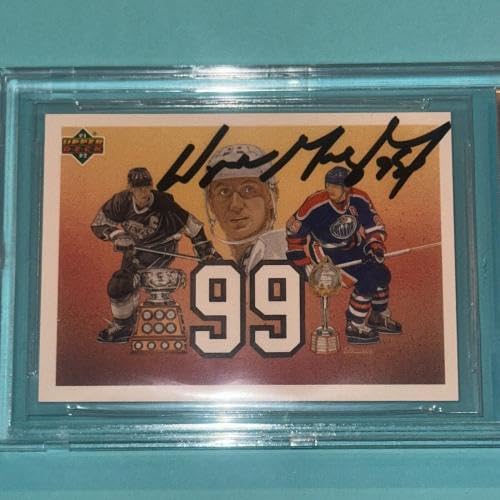 Amazon.com: WAYNE GRETZKY Signed 1991-92 UPPER DECK Card #38