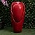 Alpine Corporation DIG100XS-RD Outdoor Floor Antique Jar Water Fountain with LED Lights, Vintage Light Waterfall, 33", Red