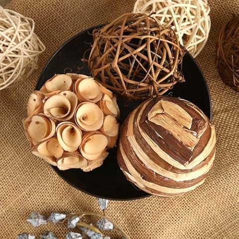 CIR OASES Set of 6 Decorative Balls Cover