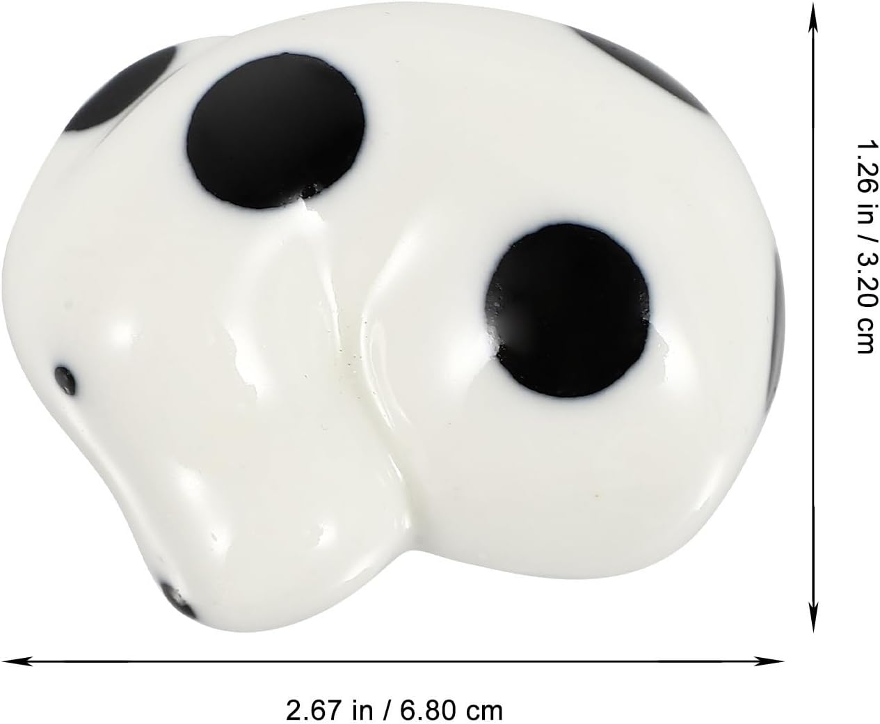 4pcs Ceramic Puppy Chopsticks Rest Holder for Spoons and Chopsticks