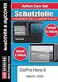 lens + digiCOVER Set GoPro Hero 8 ( 2 x digiCOVER + 3 x Lenscover )