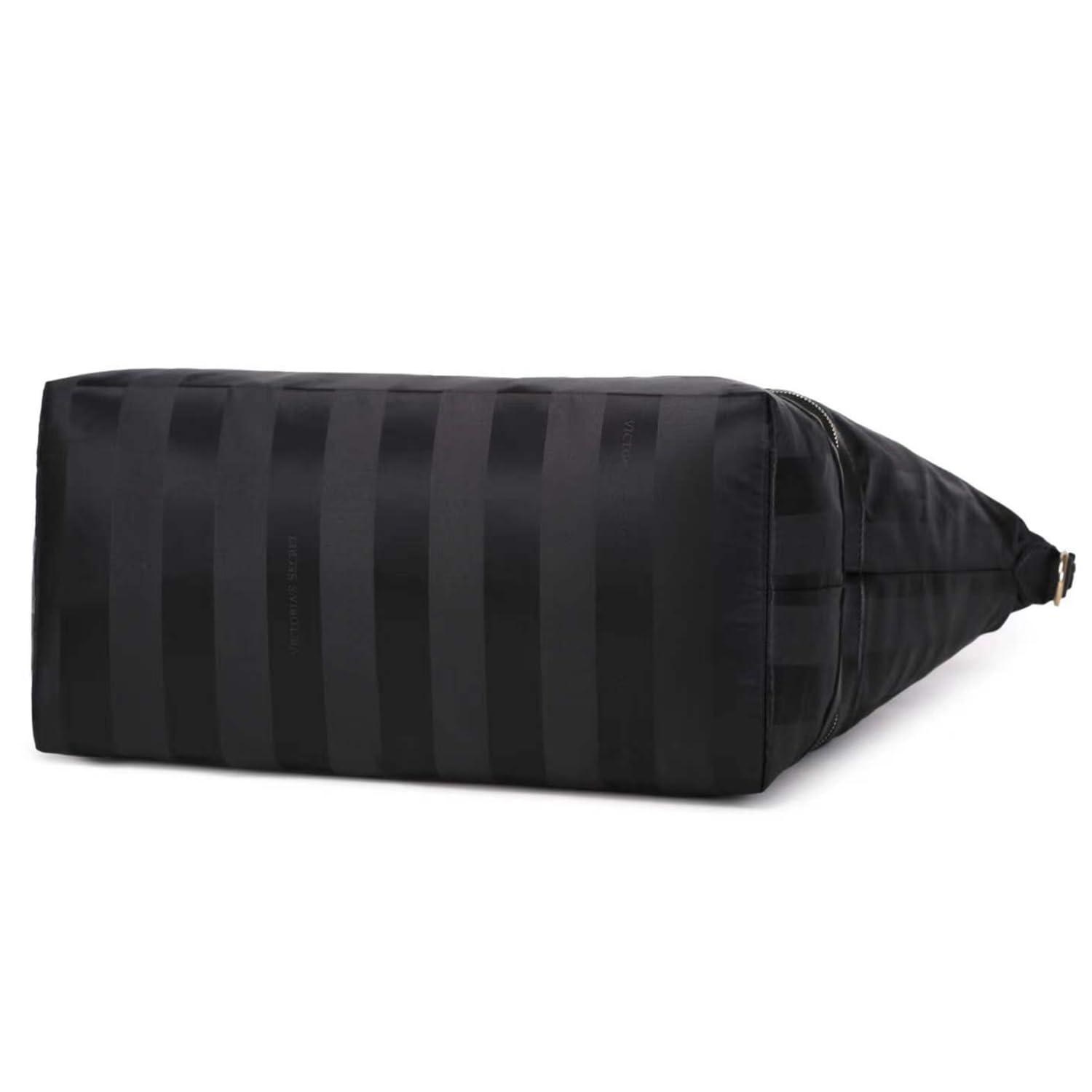 Victorias Secret Bolso de hombro de las mujeres, bolso con cremallera de gran capacidad, bolso deportivo de las mujeres de viajes de compras de trabajo (negro)