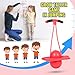FAHKNS Pogo Ball for Kids，Jumping Toy for Ages 4-12, Sturdy Pogo Stick Alternative with Handle, Safe Hopper Ball for Outdoor Play, Boys & Girls
