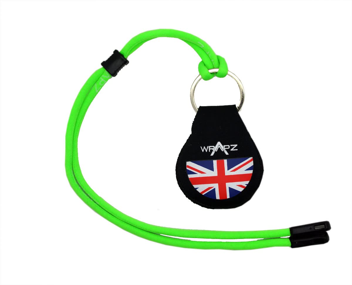 Wrapz FLUORESCENT GREEN Floating Sunglasses Glasses Lanyard System Cord