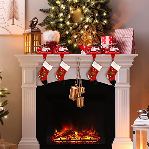 Kpcb Christmas Bells Rustic Christmas Decor Vintage Style Brass Shabby Chic Decorations Set Of 3 (Brass) #TOP2