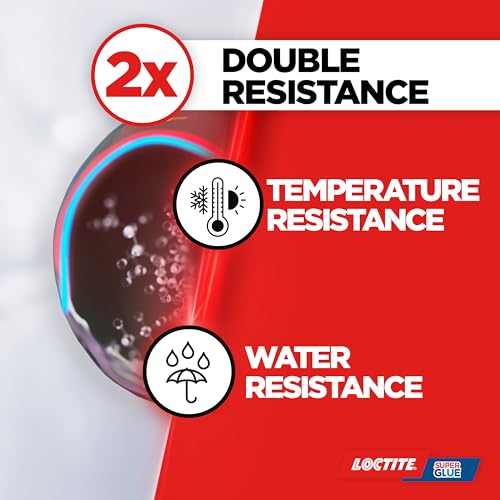 Loctite Universal, Strong Super Glue All Purpose Adhesive for Repairs, Clear Glue for Various Materials, Easy to Use Instant Super Glue, Convenient Travel Size 3 x 1g - Image 5