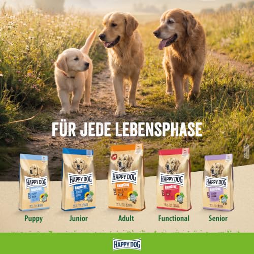 Happy Dog NaturCroq Lamm & Reis Trockenfutter, 1 kg für Sensible Hunde