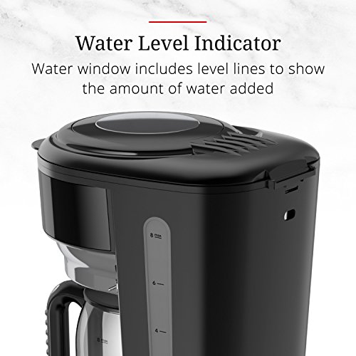 Russell Hobbs Cm3100Bkr Retro Style Coffeemaker, 8-Cup, Black #TOP4