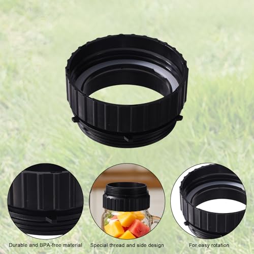 Adapter for 250W Magic Bullet Blender & Wide-Mouth Mason Jar by Sinbana - Used condition - Image 4