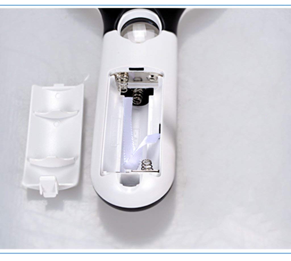 Lupa de mano con luz LED, marco acrílico y lentes de resina para mayor claridad, ideal para leer, pasatiempos y trabajos de detalle de primer plano
