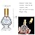 YU FENG 12pcs 15ml Glass Bottle Perfume Atomizer Refillable Spray Empty Perfume Bottle with Funnels Pipettes Dispenser for Perfume,Fragrance,Lotion,Essential Oil