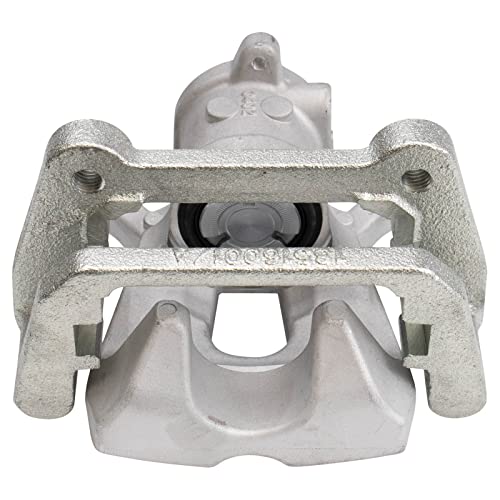 Image of TRQ Rear Right Brake Caliper w /Bracket Passenger Side | For 2015-2017 Chrysler 200 2016-2020 Jeep Cherokee