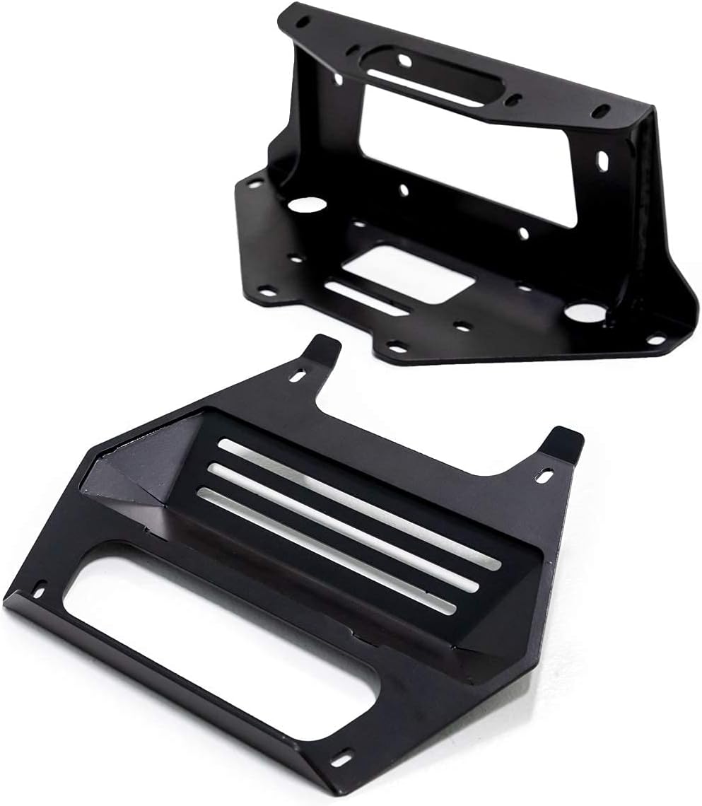 Crеаtіvе Prоduсt SuperATV Heavy-Duty Winch Mounting Plate for 2020+ Polaris RZR PRO XP/PRO XP 4 | Compatible with Many OEM & Aftermarket Winches | 3/16 Steel Plating | UV-Resistant Powder Coating Prevents Corrosion Onе-Dау Sаlе: Uр tо 50% оƒƒ SuperATV Heavy-Duty Winch Mounting Plate for 2020+ Polaris RZR PRO XP/PRO XP 4 | Compatible with Many OEM & Aftermarket Winches | 3/16 Steel Plating | UV-Resistant Powder Coating Prevents Corrosion