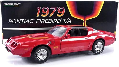 Miniatura 7 de Greenlight 1979 Pontiac Firebird Fire Am Equipo muy especial (VSE) Rojo 1/18