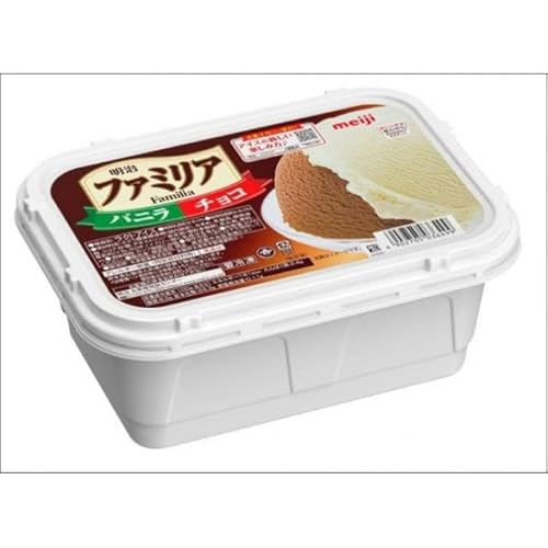 明治 ファミリア[Familia] バニラ&チョコ 2000ml×6個