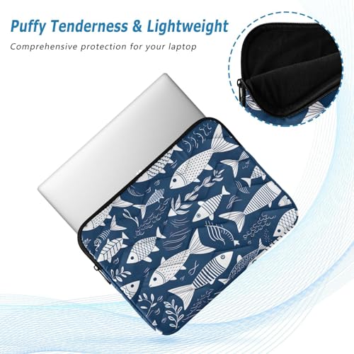 Funda Protectora para Portátil 13-14 Pulgadas Azul Oscuro miniatura 5