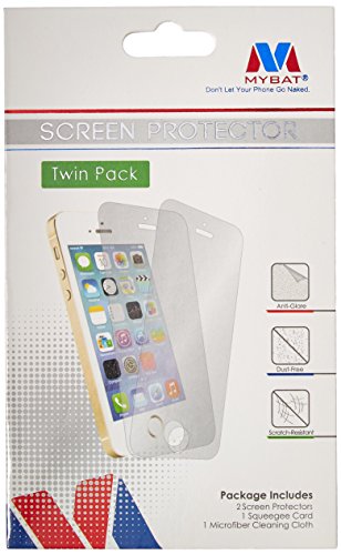 Asmyna Screen Protector Twin Pack for LG Optimus L90 D415 - Retail Packaging - Clear
