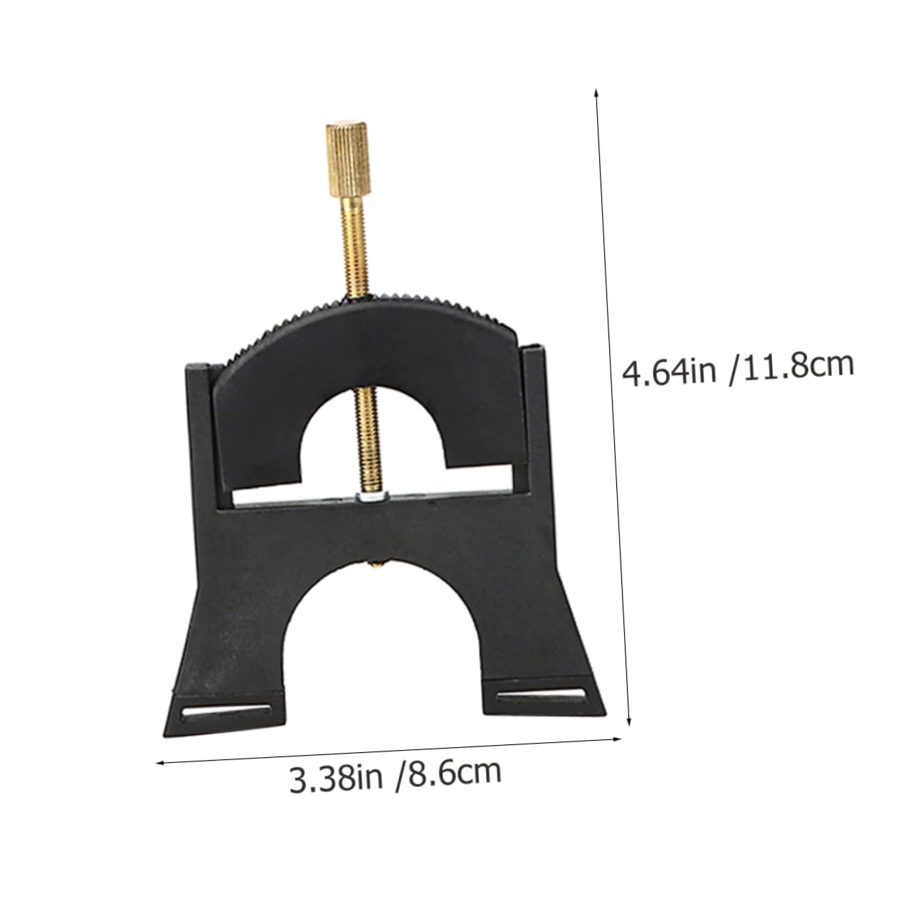 Strumento per Cambio Corde Violoncello B502, Ponte | Nero, Plastico e Ottone, Design Preciso, Accessorio per Cello, Supporto per Liuteria