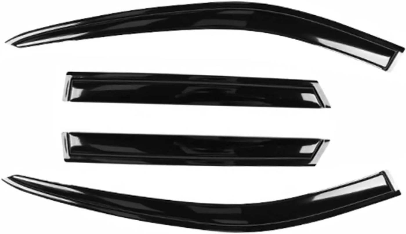 Side Window Deflector Visor Compatible for BYD Song Plus DM-i EV/Seal U/Sealion 6 2023-2025 Wind Deflector Rain Guards Sunshades Cover(A Type)
