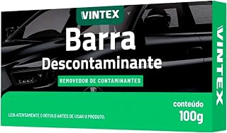 V-Bar 100g Barra Descontaminante de Pintura V-Bar Clay Bar Massa Abrasiva Vonixx
